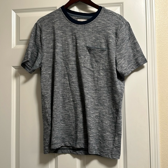 Original Penguin Other - PENGUIN - Blue Tee in Vintage Indigo M Medium NEW NWT